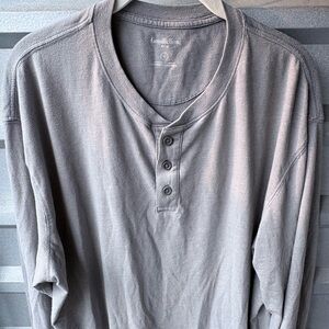Goodfellow & Co Gray Long Sleeve Tee